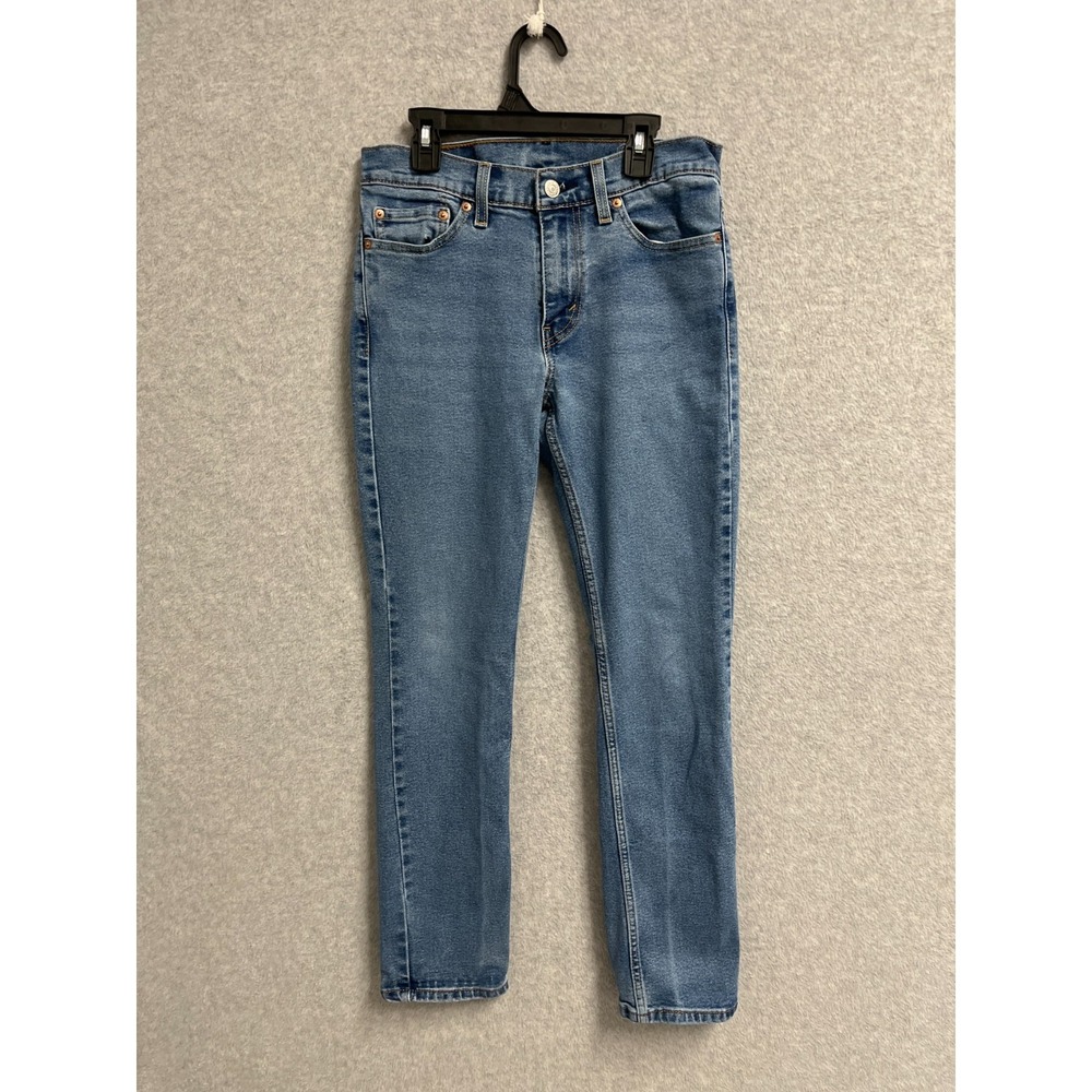 Levi's‎ 511 Jeans Womens 29x30 Blue Denim Cotton Stretch Medium Wash Streetwear